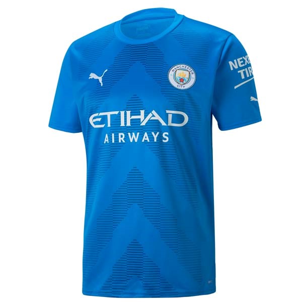 Tailandia Camiseta Manchester City Portero 2022 2023 Azul
